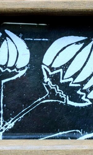 Estampe 'boutons de nénuphars'